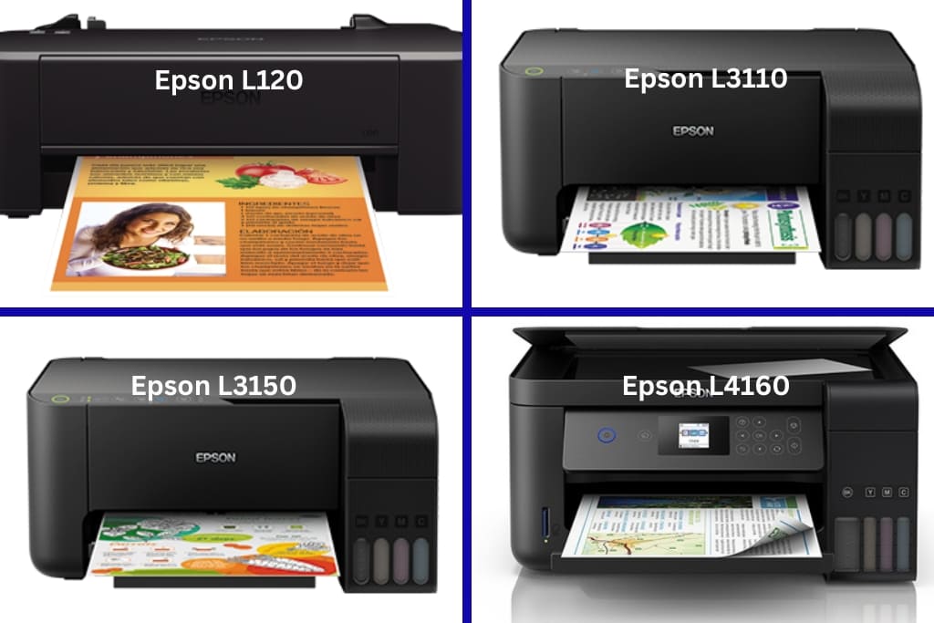 impressoras Epson L120 Epson L3110 Epson L3150 Epson L4160